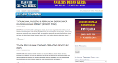 Desktop Screenshot of kreasitraining.com